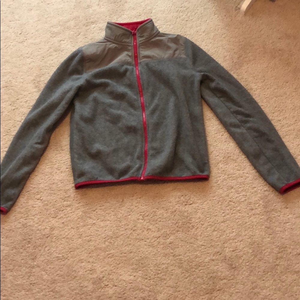 Zip up fleece jacket